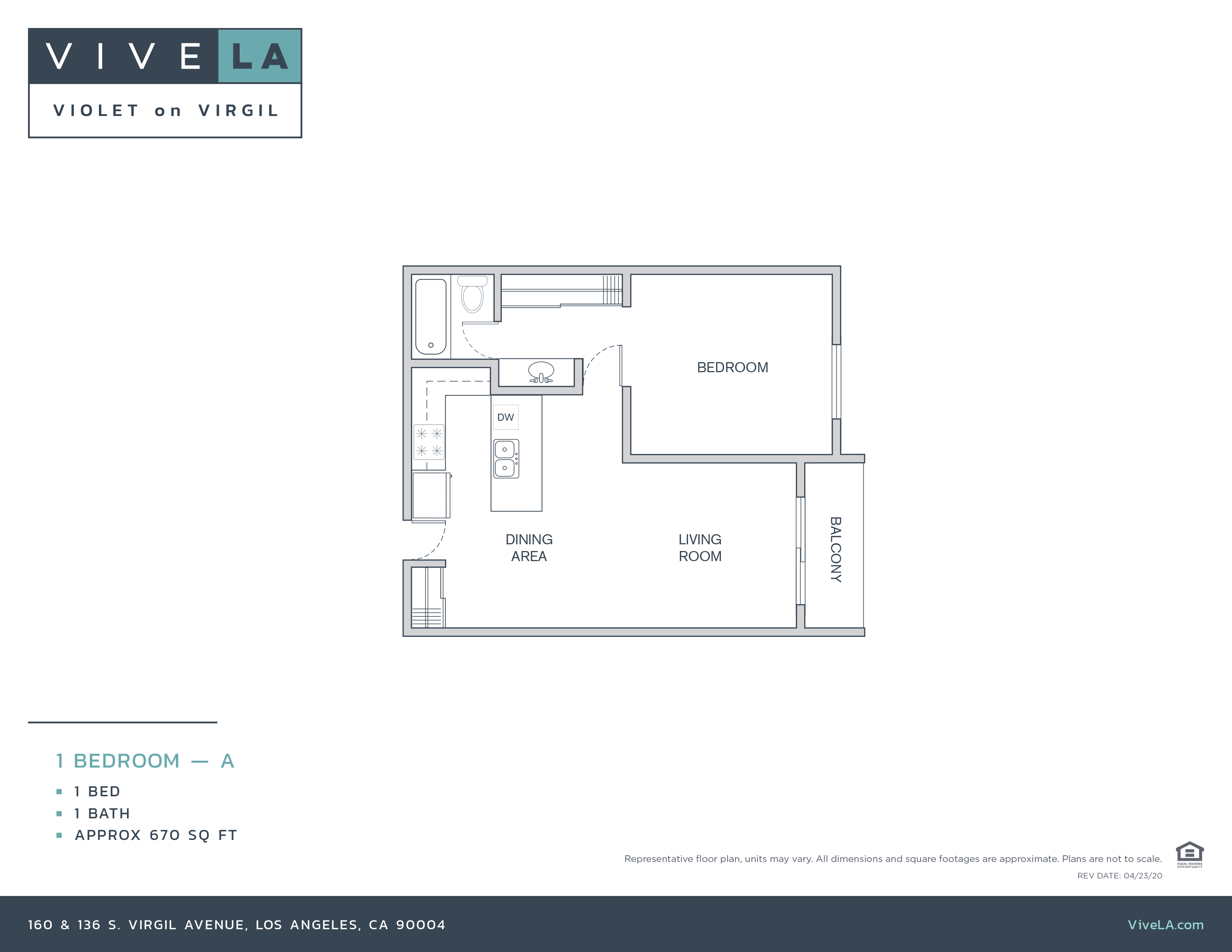 The floor plan for unit 1-144